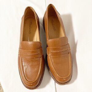 Madewell The Corinne Lugsole Loafer Dried Maple Size 9